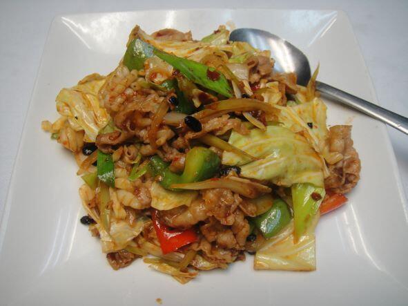 P7. Pork w/ Squid